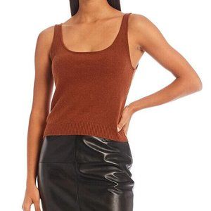 NWT Antonio Melani Cashmere Andrea Scoop Neck Sleeveless Coordinating Cami